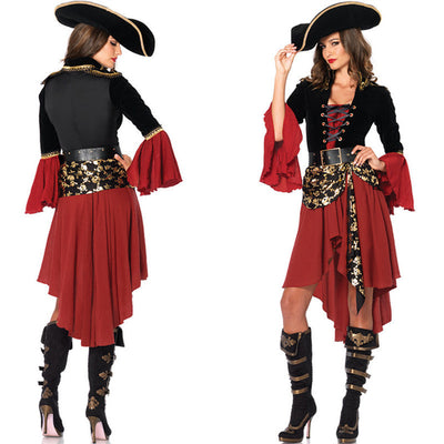 Women's Pirate Costume Halloween Costume null