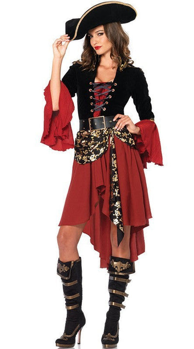 Women's Pirate Costume Halloween Costume null