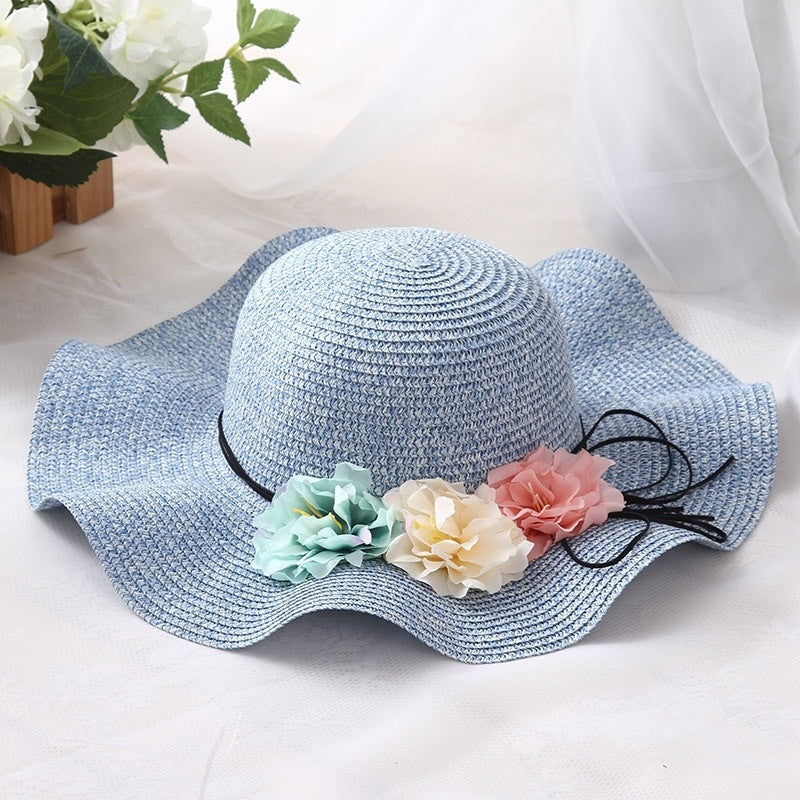 Summer wreath parent-child hat null