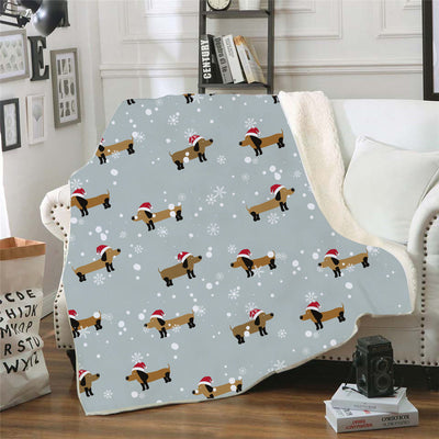 Digital Printed Blanket Nap Blanket Air Conditioning Blanket Lazy Blanket Dachshund Series null