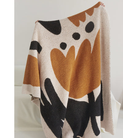 Tulip Blanket Class A Blanket Leisure Blanket Sofa null