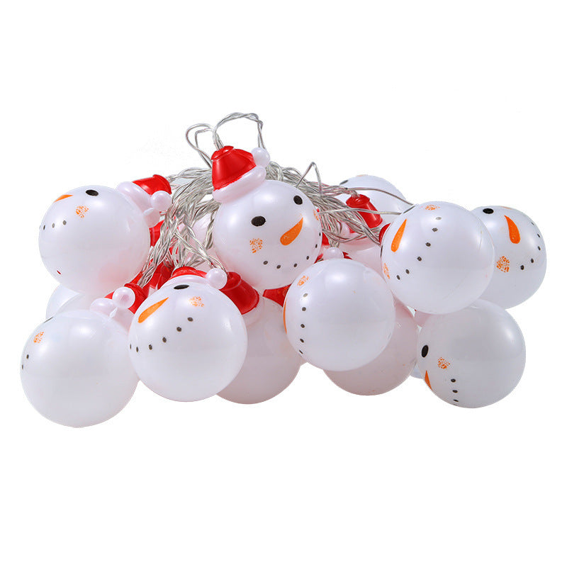 Snowman string lights Christmas lights decoration lights null