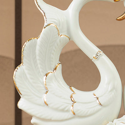 Swan Ornaments Ceramic Home Accessories Ornaments null
