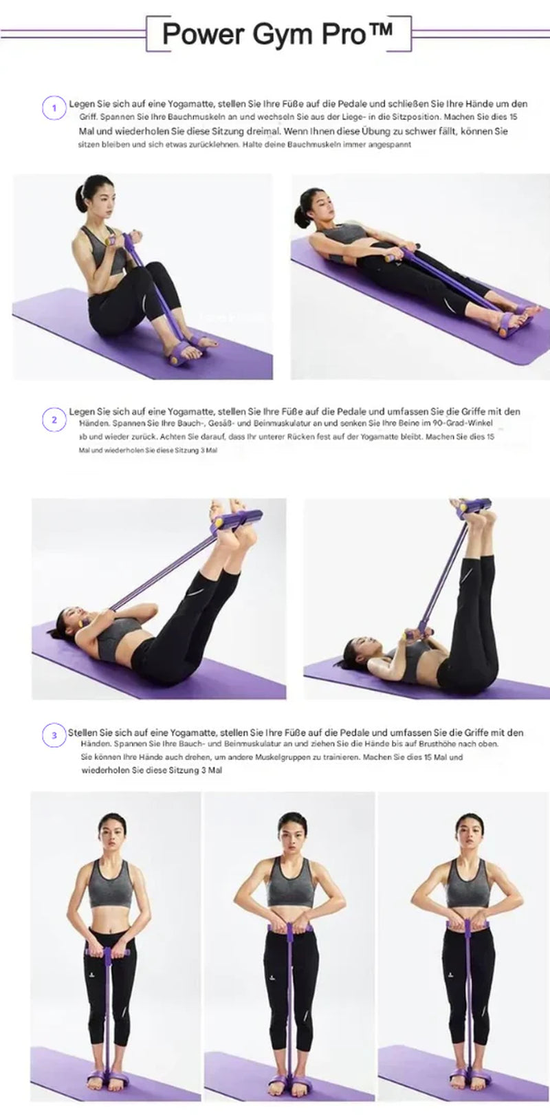 Fitness-Widerstandsband - Flexotrainer