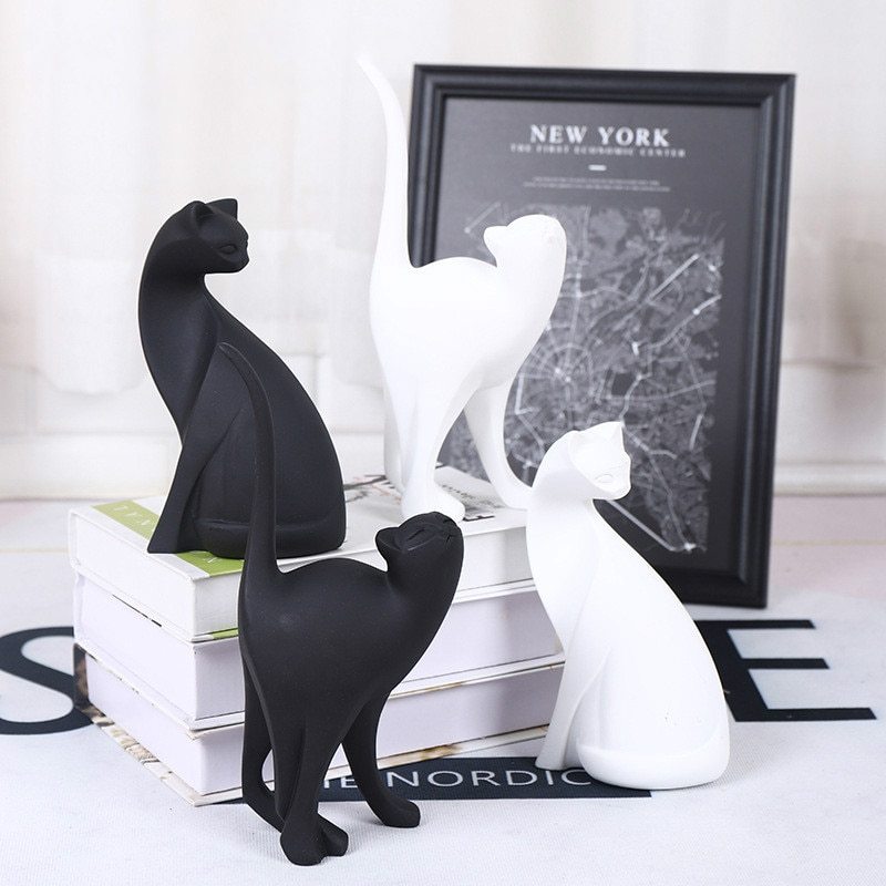 Cat Ornaments Resin Crafts Furniture Bedroom Ornaments null
