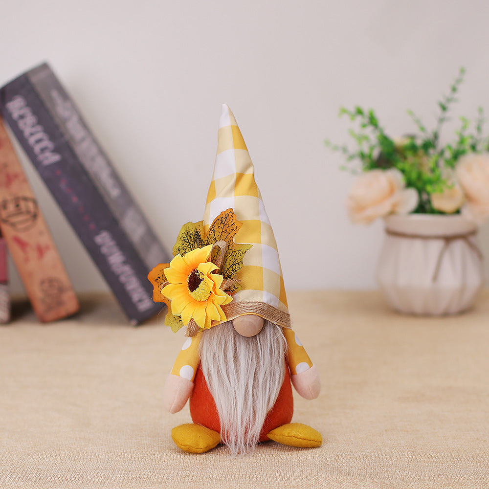 Ornaments Harvest Festival Lovers Faceless Doll Ornaments null