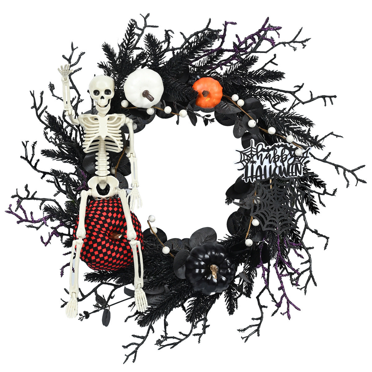 Halloween Wreath Decorations Pendant Door Decoration null