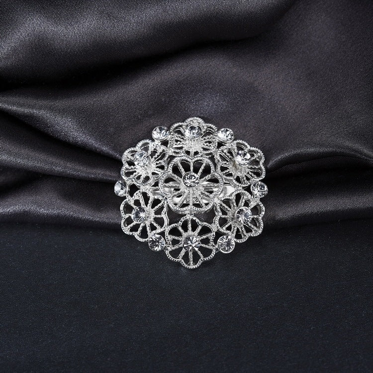Wedding Hollow Corset Brooch Bridal Wreath null