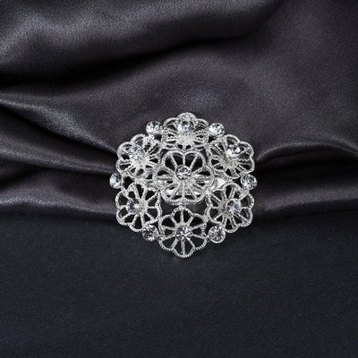 Wedding Hollow Corset Brooch Bridal Wreath null