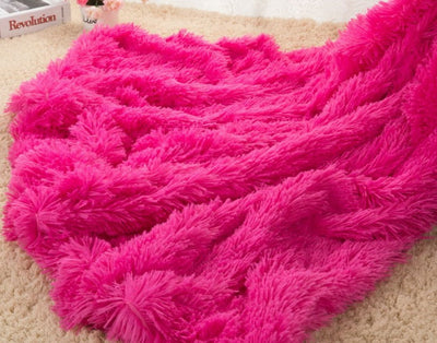 Plush Blanket Double-layer Blanket Multifunctional null