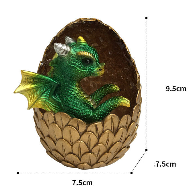 Illuminated Dragon Egg Ornaments Imitation Crystal Ornaments null