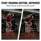 Plyometric Jump Box, 18 In. Plyo Box, Steel Plyometric Platform and Jumping Agility Box, Anti-Slip Fitness Exercise Box