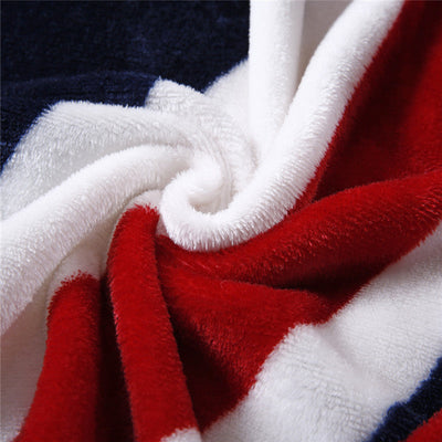 Flannel blanket travel multifunctional blanket null