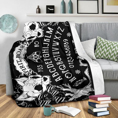 Halloween Witch Blanket Flannel Blanket null