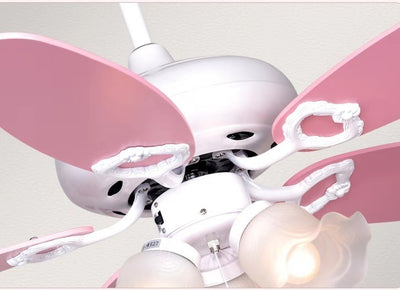 Children's Fan Lights Dining Room Ceiling Fan Lights With LED null