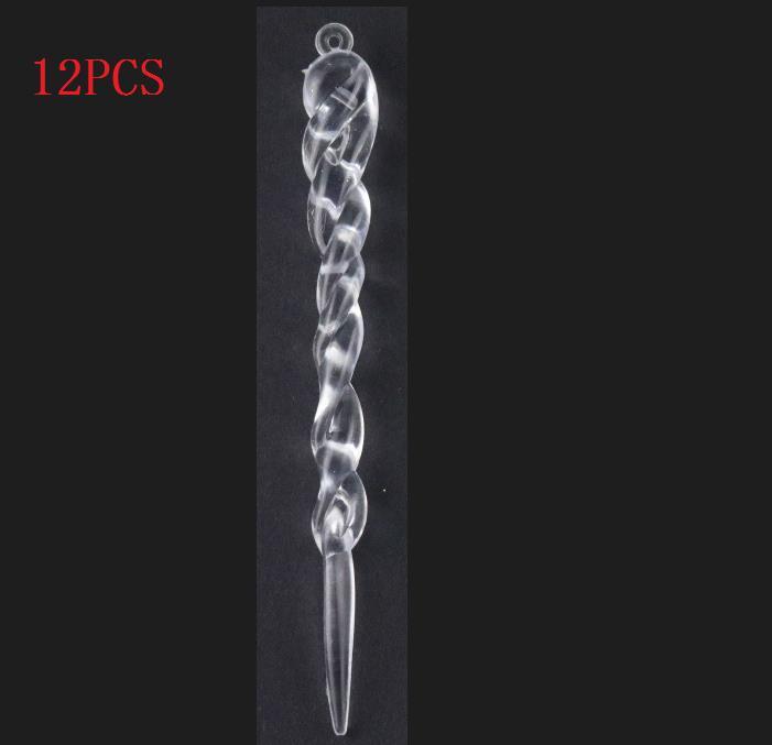 12 Creative Icicle Christmas Ornaments Hanging Ornaments null