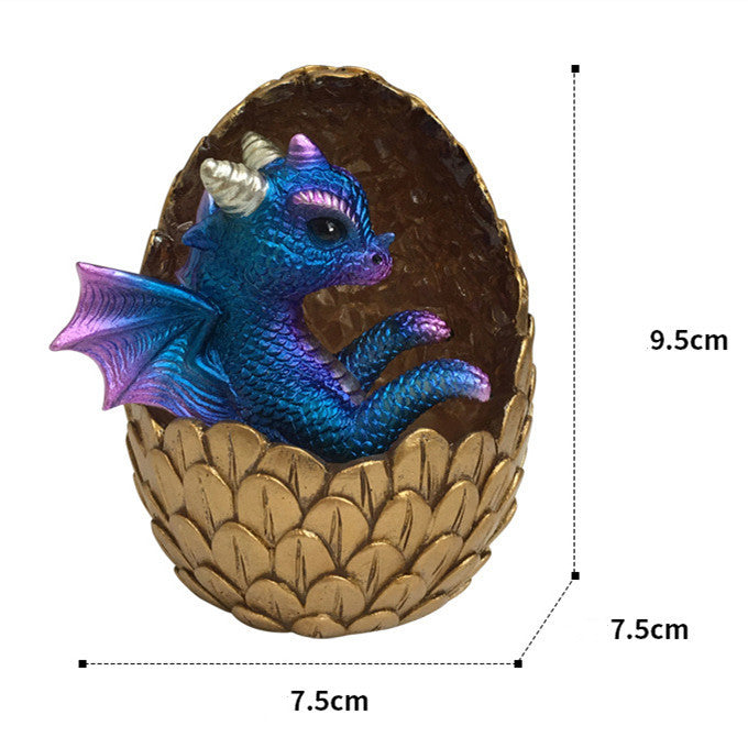 Illuminated Dragon Egg Ornaments Imitation Crystal Ornaments null