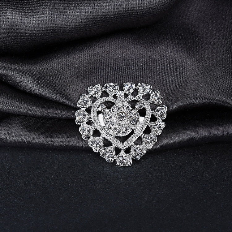 Wedding Hollow Corset Brooch Bridal Wreath null