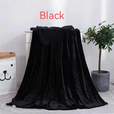 Flannel blanket coral blanket null