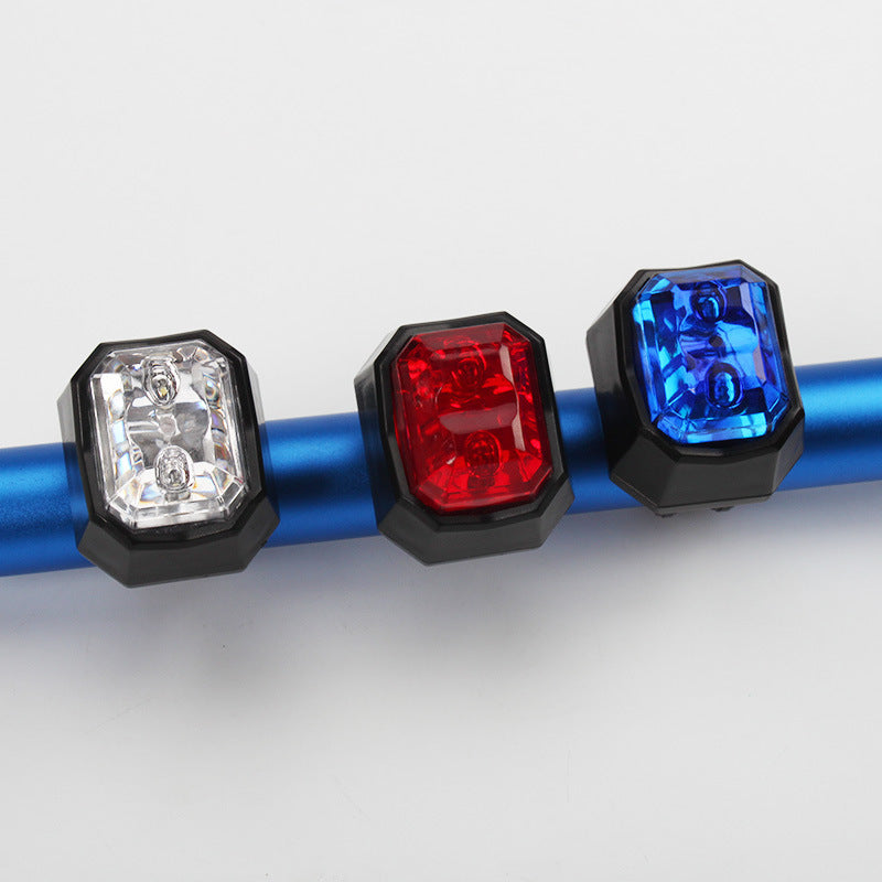 Factory Direct Sales Of New Gem Lights, Bicycle Outdoor Riding Safety Warning Lights, Bright Tail Lights null