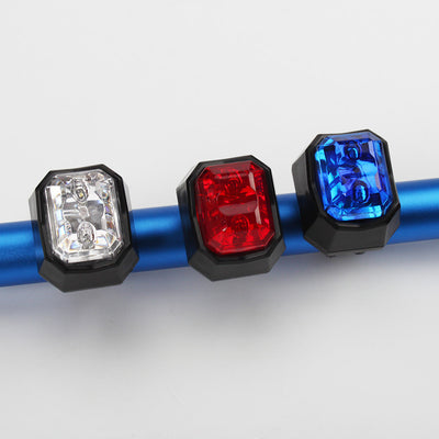 Factory Direct Sales Of New Gem Lights, Bicycle Outdoor Riding Safety Warning Lights, Bright Tail Lights null
