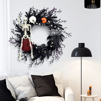 Halloween Wreath Decorations Pendant Door Decoration null