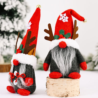 Faceless Doll Ornaments Forest Elderly Doll Ornaments null