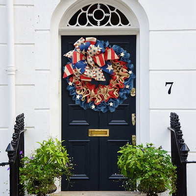 Independence Day Wreath Ornament Family null