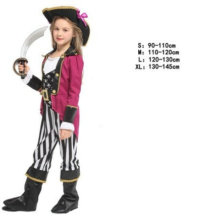 Halloween children's pirate costume null