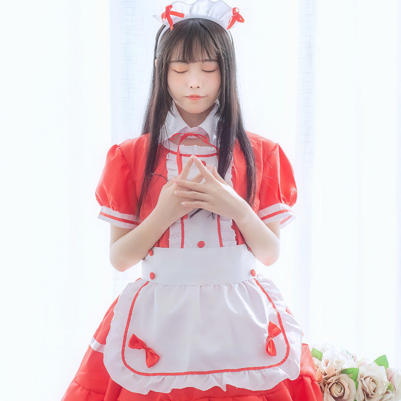 Maid anime costume halloween costume null
