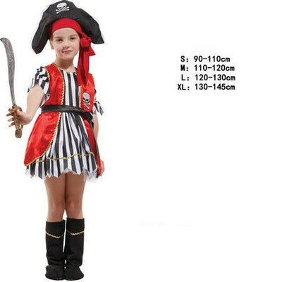 Halloween children's pirate costume null