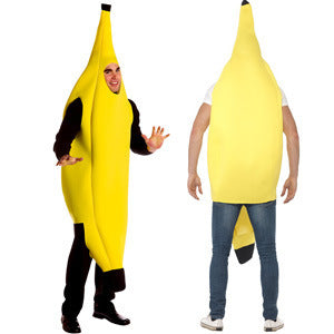 Sexy Fruit Banana Costume Halloween Stage Costume null
