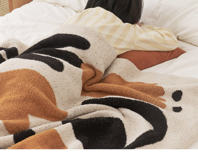 Tulip Blanket Class A Blanket Leisure Blanket Sofa null