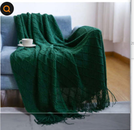 Sofa Blanket Cover Blanket Nordic Office Blanket null