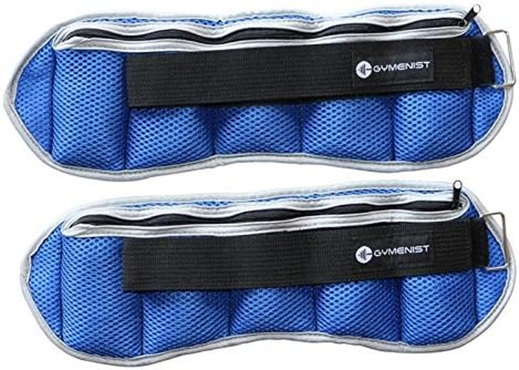 Pair of Ankle and Wrist Weights Adjustable Size the Weight Can Also Be Adjusted Set of Two