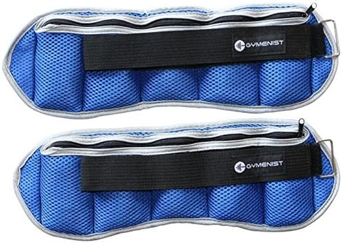 Pair of Ankle and Wrist Weights Adjustable Size the Weight Can Also Be Adjusted Set of Two