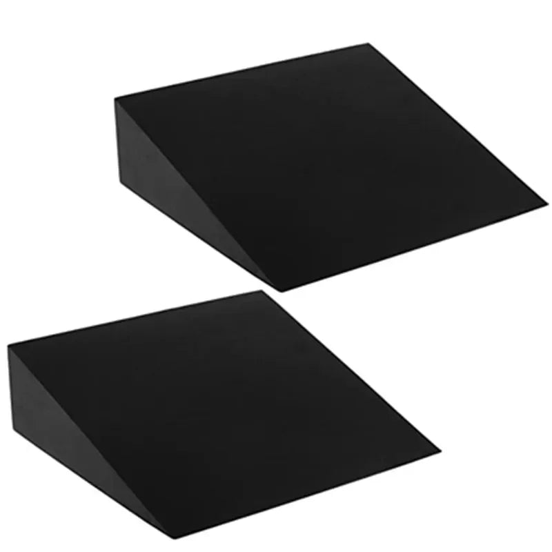 Foam Wedge Slant Board, 2-Pcs Update Calf Stretcher, Squat Wedges for Yoga, Foot Rehabilitation and Stretching, and Physical Therapy