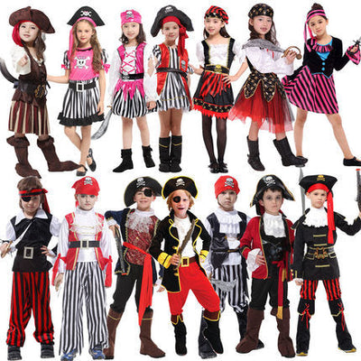 Halloween children's pirate costume null