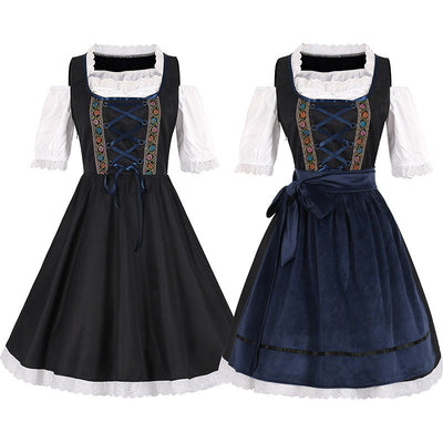 German Halloween Costume Maid Costume null
