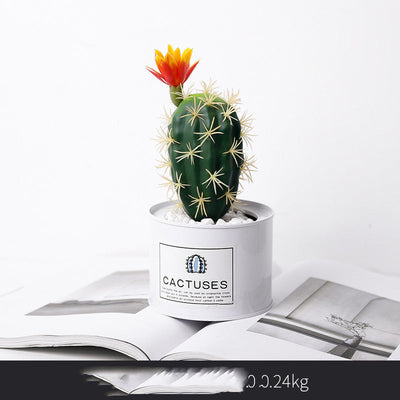Artificial Green Plant Ornaments Potted Ornaments Green Plants Fake Flower Ornaments null