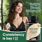 Muira Puama Ginseng Ashwagandha Ginkgo Tribulus Herbal Supplements Unleash Your Potential through Our Pills Dietary Supplements, Help Promote an Active and Healthy Lifestyle 60 Capsules