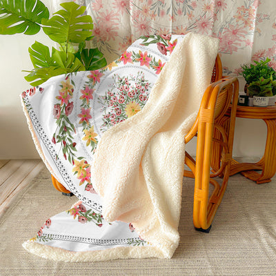 Flannel Blanket Air Conditioning Blanket Napping Blanket null