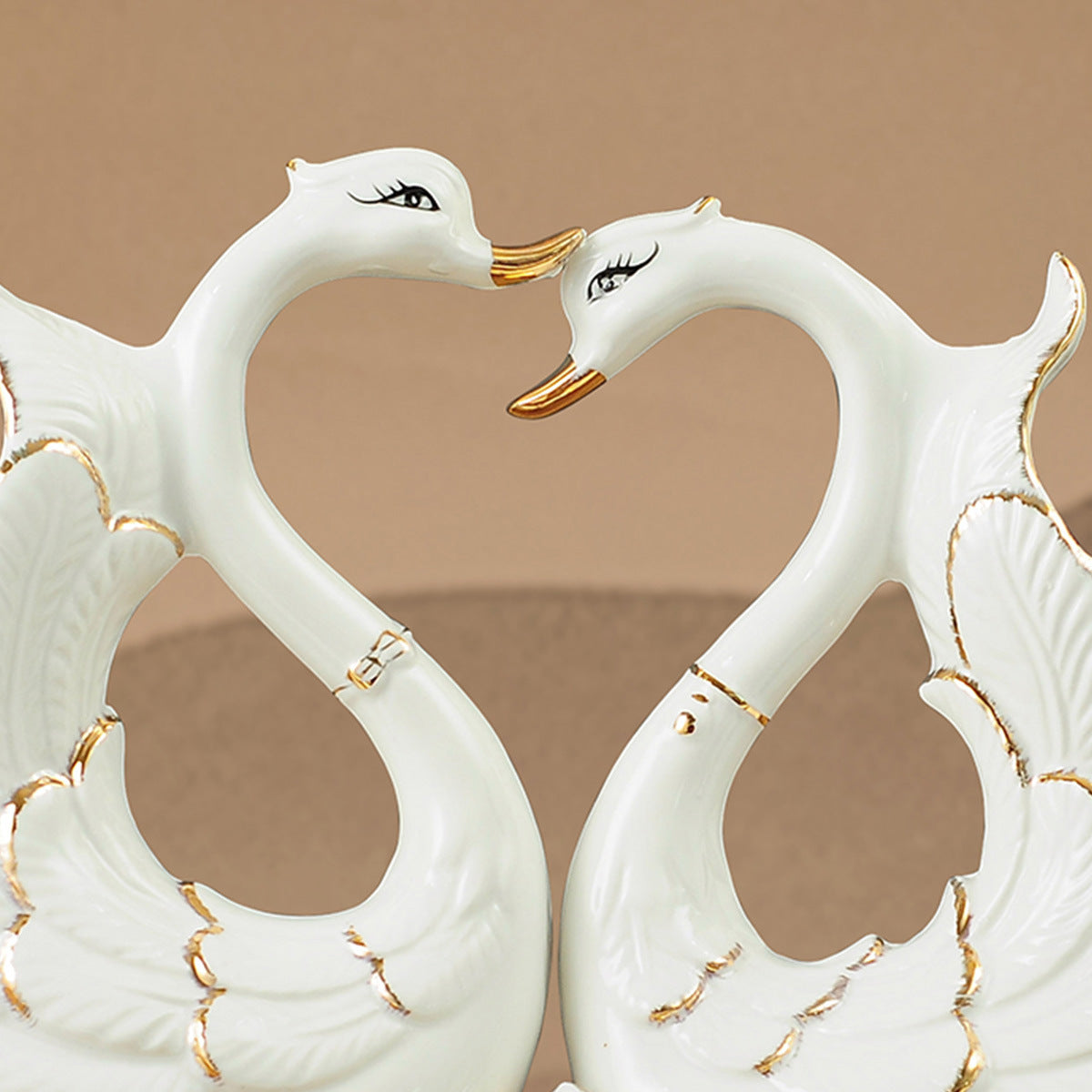 Swan Ornaments Ceramic Home Accessories Ornaments null