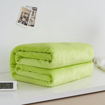 Flannel blanket coral blanket null