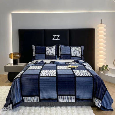 Flannel Blanket Summer Warm Air Conditioning Blanket Nap Blanket null