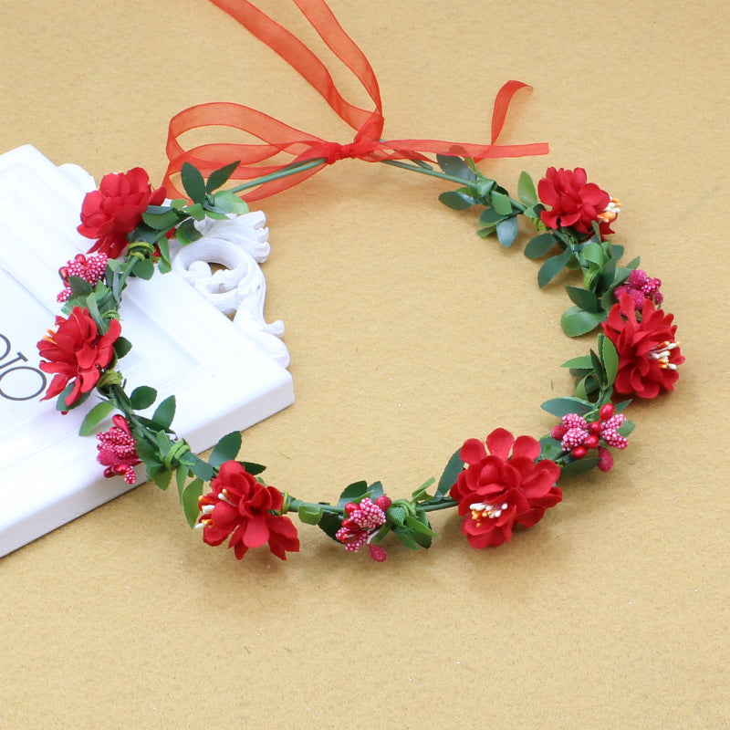 Cute Creative Wreath Headwear null