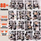 Commercial Gym Fitness Equipment Squat Rack Power Multi Functional Smith Machine