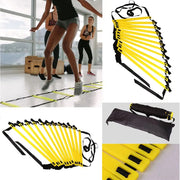 Agility Speed Ladder Stairs Nylon Straps Training Ladders Agile Staircase for Fitness Soccer Football Speed Ladder Equipment운동기구 Dig Deep Fitness