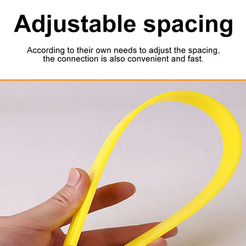 Agility Speed Ladder Stairs Nylon Straps Training Ladders Agile Staircase for Fitness Soccer Football Speed Ladder Equipment운동기구 Dig Deep Fitness