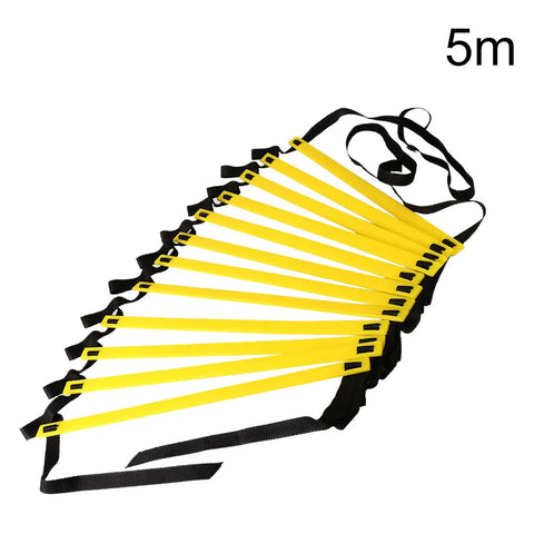 Agility Speed Ladder Stairs Nylon Straps Training Ladders Agile Staircase for Fitness Soccer Football Speed Ladder Equipment운동기구 Dig Deep Fitness